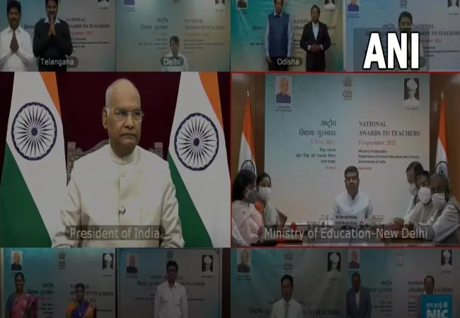President presents National Writer's Award to 44 people